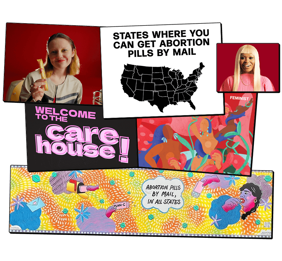 Photos from Plan C campaigns and events